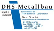 Musikkapelle Bühlerzell Sponsoren DHS Metallbau