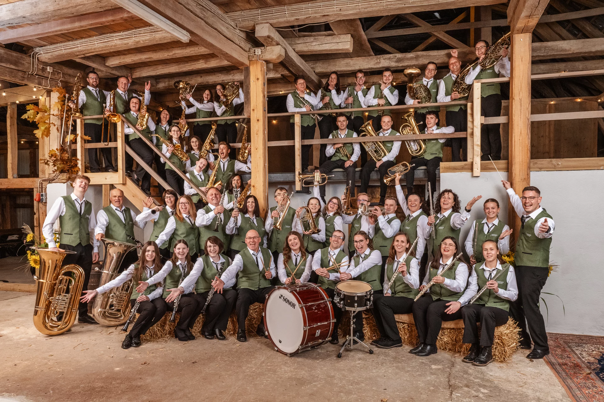 Musikkapelle Bühlerzell Gruppenbild