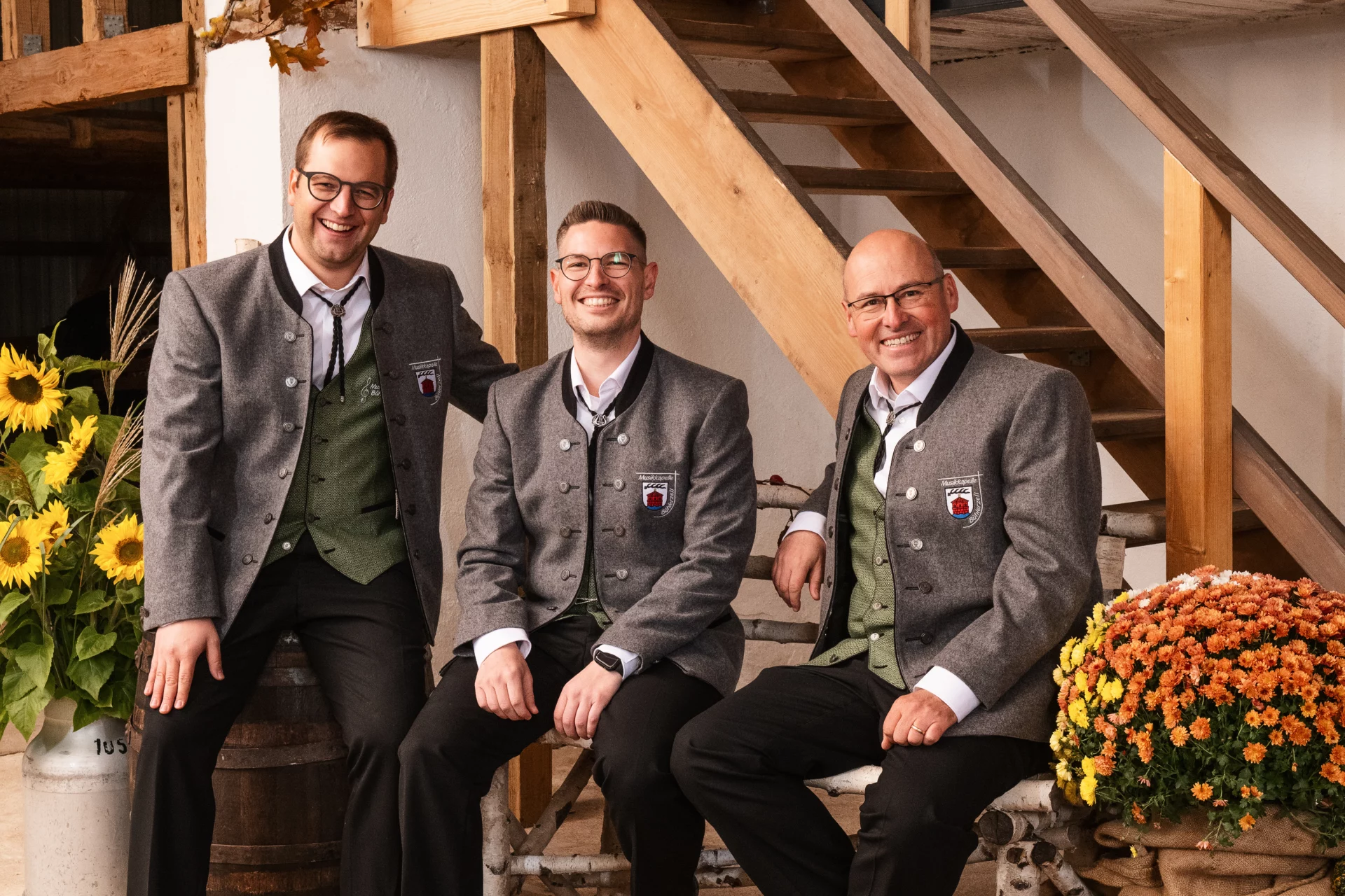 Musikkapelle Bühlerzell Vorstandsschaft und Dirigent