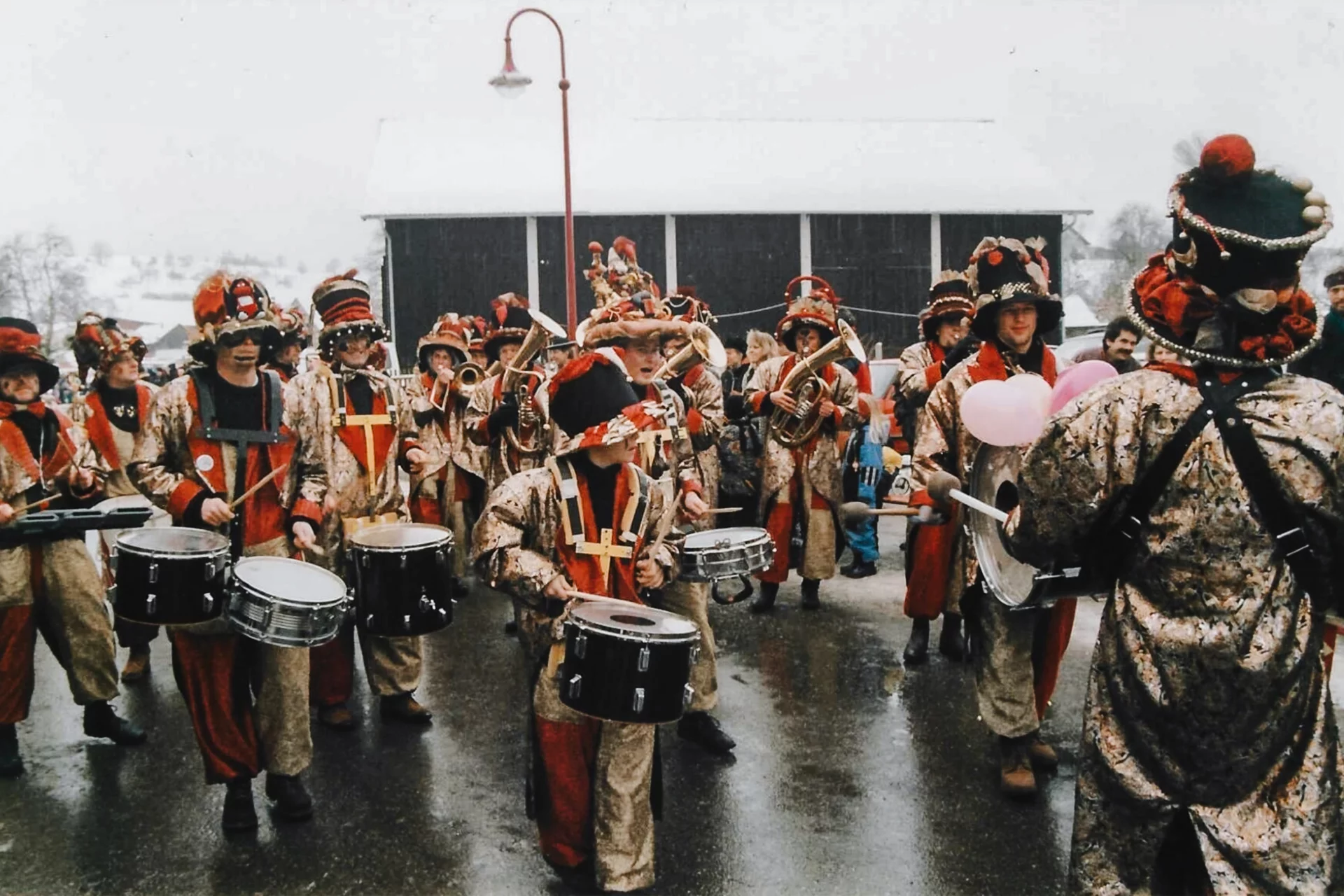 Musikkapelle Bühlerzell Zellermer Guggafatzer 1999 Umzug Bühlerzell