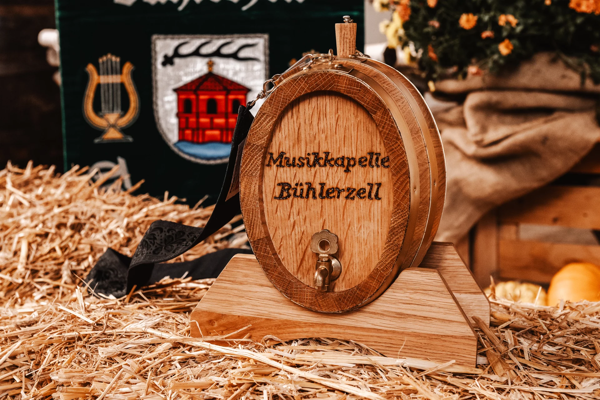 Musikkapelle Bühlerzell kleines Bierfass